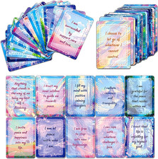 50 Pcs Positive Affirmation Cards, 2.52  3.5 Inch Gratitude Encouragement