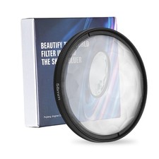 55mm Prism Lens Filter, Special Effects Filter Prism Crystal Glass Effect Black