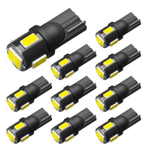 Canbus 6000K LED License Plate Light Bulbs 168 194 T10 White Bulb Replace Lamp C - Picture 8 of 8