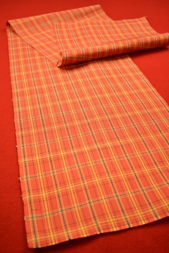 Vintage Japanese Silk Kimono Fabric Textile Remnant Craft Material 46.5"/DB05/50