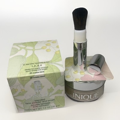 CLINIQUE Blended Face Powder and Brush Puder + Pinsel 20 INVISIBLE BLEND 35 g
