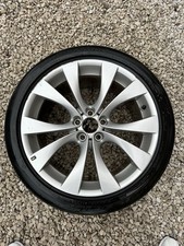BMW X5 E70 20" M SPORT ALLOY WHEEL SILVER OEM 8037349 275/40 SINGLE