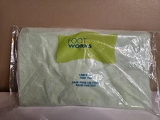 Avon Foot Works Travel Inflatable Foot Soak Tub Green New Sealed NOS 2005