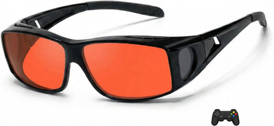 Blue Light Blocking Glasses Wear over Prescription, Better Sleep