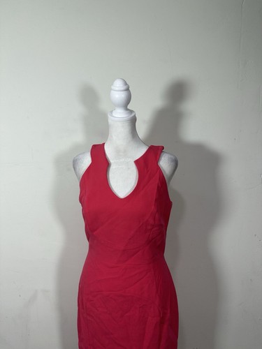 Black Halo Damen rosa Farbe ärmelloses Kleid Größe 6 - Bild 2 von 9
