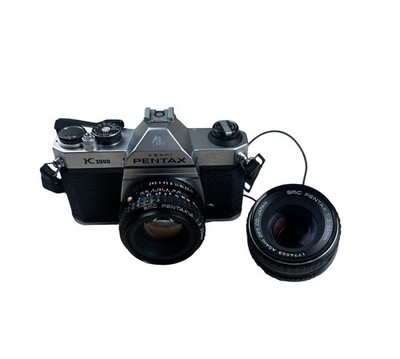 Pentax K1000 35mm Film SLR Lens 50mm f/2 lens & SMC Pentax 55mm F/2 Lens Tested