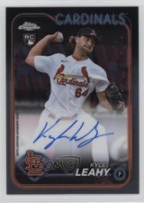 2024 Topps Chrome Rookie Auto Kyle Leahy #RA-KL Auto 00jz