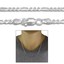 thumbnail 1 - 925 Sterling Silver Solid Figaro Link Chain Necklace 3mm (080 Gauge)