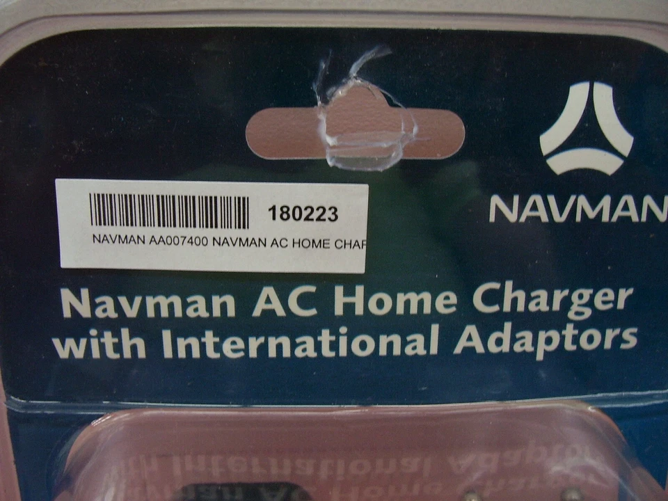 NAVMAN AA007400 GPS AC CHARGER TRAVEL INTERNATIONAL POWER ADAPTER UK EU US AUS - Image 4 of 4