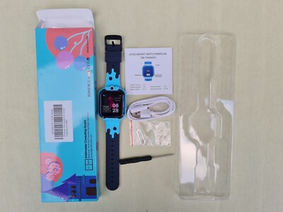 2G Smartwatch Kinder GPS SOS IP68 Wasserdicht Spiel Kamer -Ausgepackt! Aber neu!