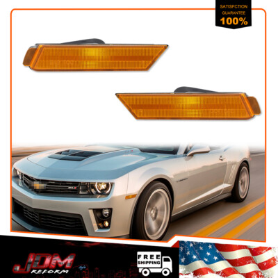 4PCS Side Marker Signal Lights Reflectors Amber Red Lens For - Foto 5