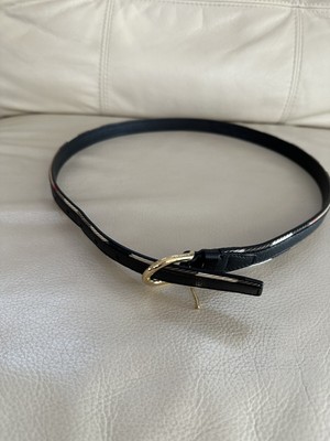 Burberry Nova Check Skinny Belt Small 6D87DFA1-CC9A-4E9D-AA4F-  main image 4
