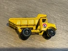 Vintage Lesney Matchbox Made in England Yellow Dump Truck
