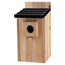 Cedar Blue Bird Box House Wood Bird Houses for Outside Hummingbird House