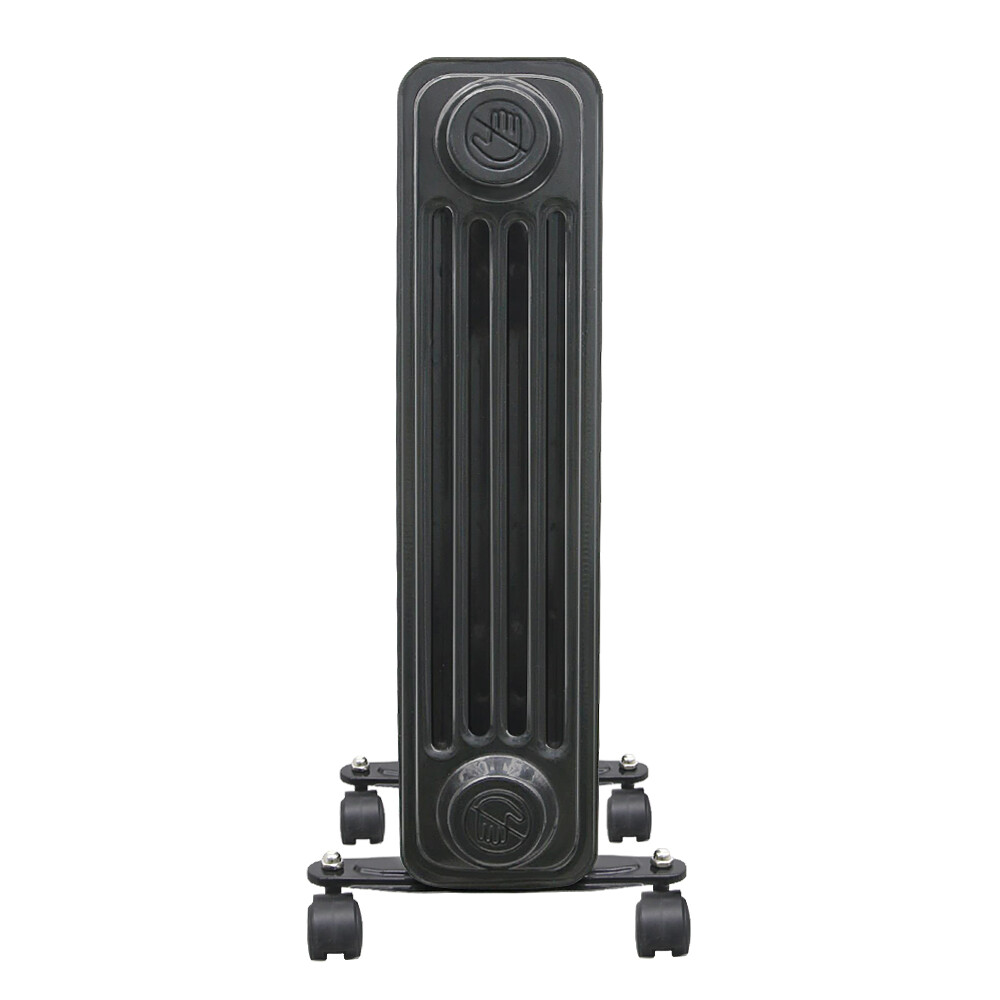 240v Radiator 11 Fin Oil Filled Radiator 240V 2500W Electric Portable Heater 3 Heat ...