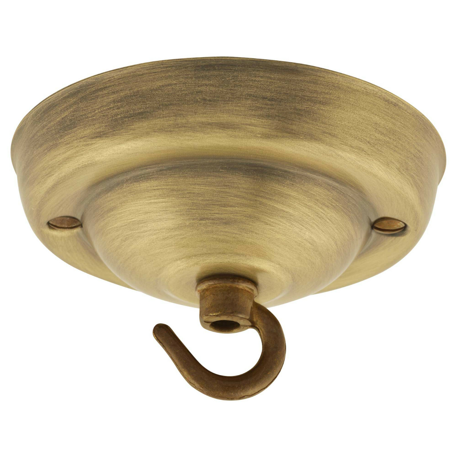 ElekTek Ceiling Pendant Rose Hook Light Fitting 108mm Dia. Choose