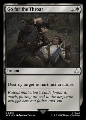 Go for the Throat - ACR 0091 - NM - MTG Magic | eBay