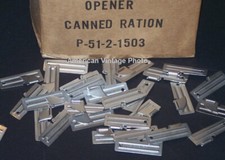 P-51 Can Opener 25 Pack Shelby Co USA Military f Camping Hiking Survival Mess