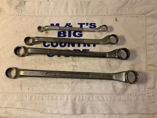 Tru Fit 4pc 12 Point Deep Offset Box Wrench Set Made in USA