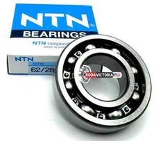 NTN JAPAN 62/28 C3 DEEP GROOVE BALL BEARING, OPEN TYPE, NO SEALS 28x58x16 mm