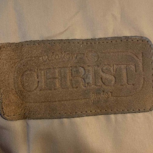 Christ Suede Leather Jacket - Picture 6 of 7