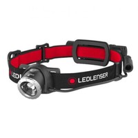 Ledlenser H8R Stirnband-Taschenlampe Led Stirnlampe Schwarz/Rot