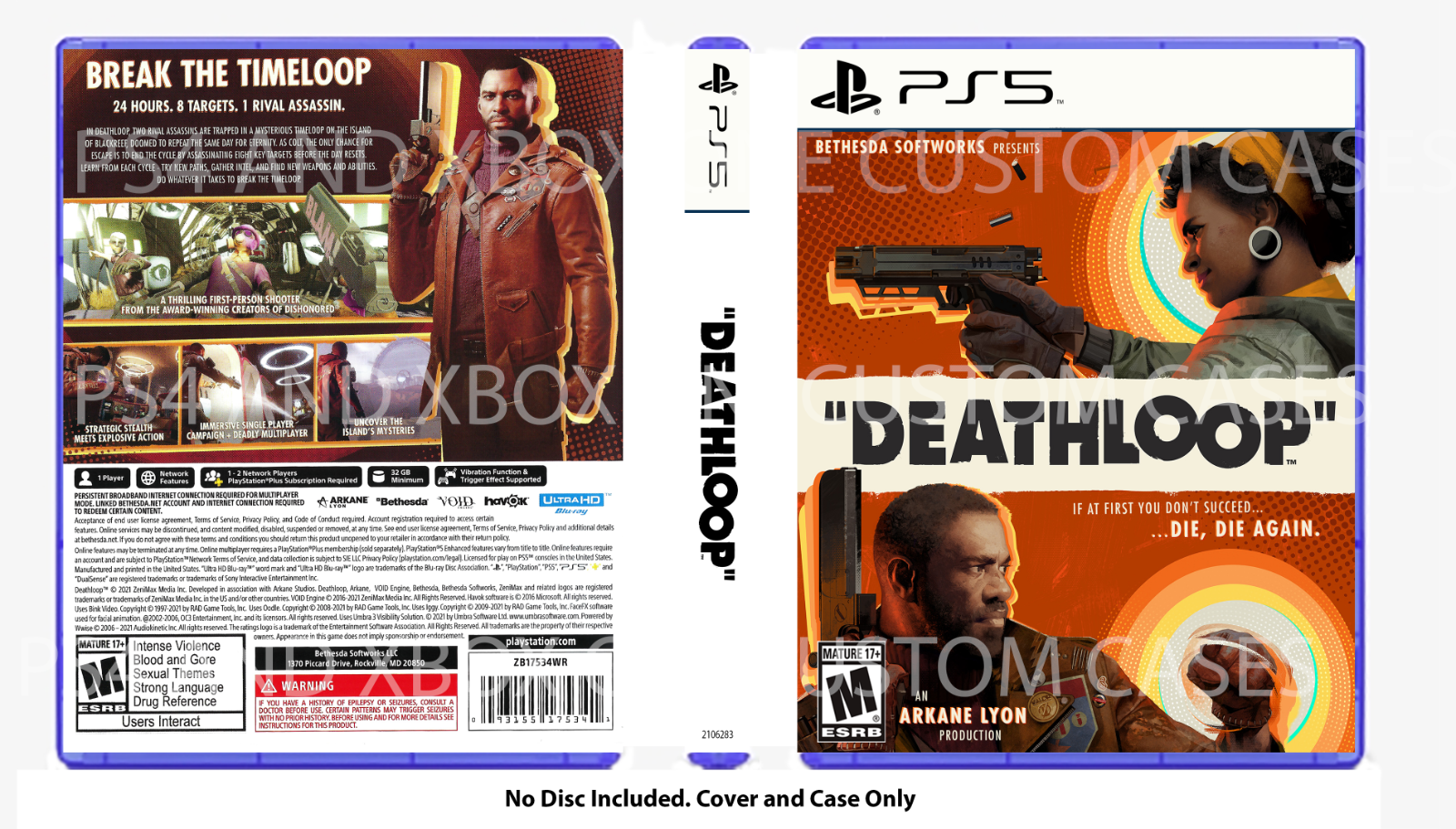 Jogo Deathloop Standard Edition Playstation 5 Midia Fisica