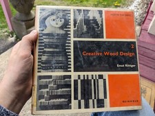 Creative Wood Design 2 by Ernst Rottger - Creative Play Series  1963 1st Ed MCM