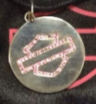 Harley-Davidson Pink Label Bar & Shield Necklace By MOD Jewelry HPN001