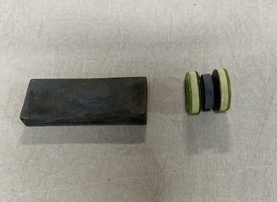 Vintage Knife Sharpener 5  Black And Roller Style Bundle