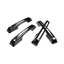 Door Handle Decor Cover Trim 4P Fits For 2022-2025 Ford Maverick ABS Gloss Black