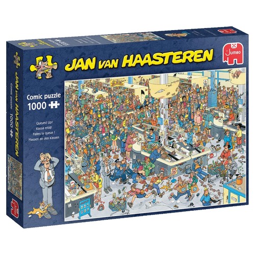 Jan Van Haasteren Puzzle – 1000 Teile Kunstmarkt Für Stundenlangen Spaß