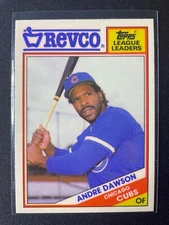 1988 Topps Revco League Leaders You Pick Feee Shipping!!!