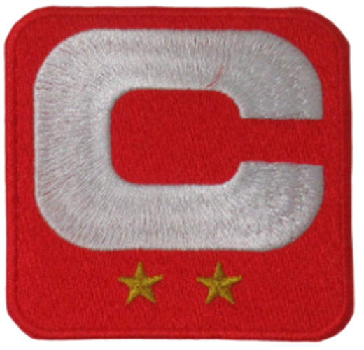 OFFICIAL KANSAS CITY CHIEFS 202425 SEASON CAPTAINS PATCH JERSEY RED