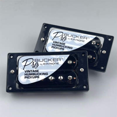 Epiphone USA ProBucker Black Zebra Vintage Humbucker Pickup LP&SG 5 Core Wire 