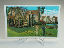 Estelle Taylor & Jack Dempsey Home In Laughlin Park Hollywood Unposted Postcard