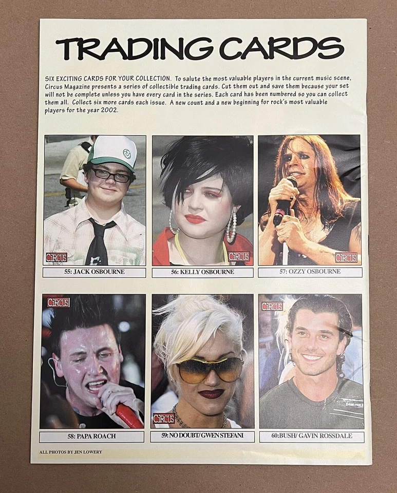 Circus Magazine October 2002 Slipknot Drowning Pool Korn Adema Linkin Park - Image 2 of 2