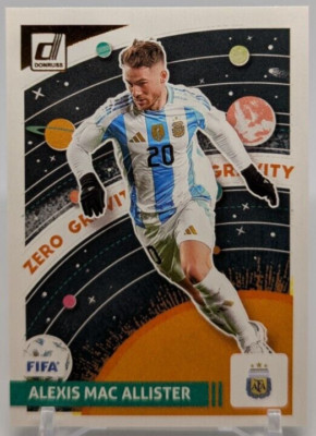  2024-25 Donruss Soccer Alexis Mac Allister Zero Gravity #11 - Argentina 
