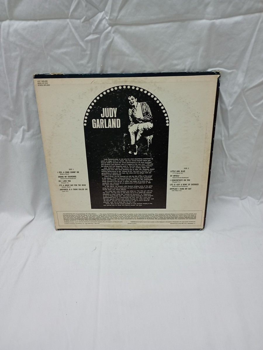 JUDY GARLAND ~ I FEEL A SONG COMING ON VINYL RECORD LP | eBay