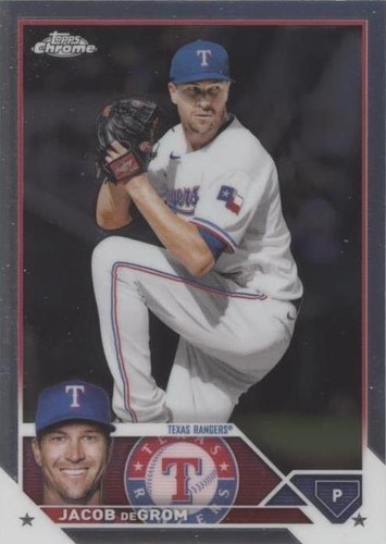 Jacob deGrom 直筆サイン入り サイ・ヤング賞2回　ジェイコブデクロム JACOB DEGROM TOPPS CHROME 2025 REFRACTOR # 214 | eBay