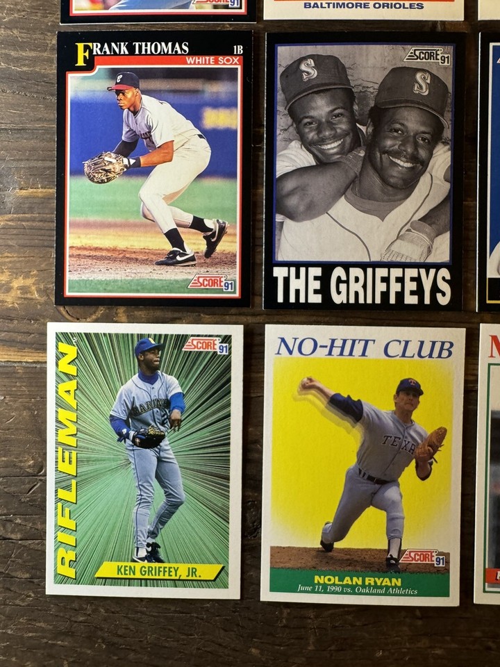 1991 Score Baseball Collector Set Factory Box Complete 900 Card Set NM