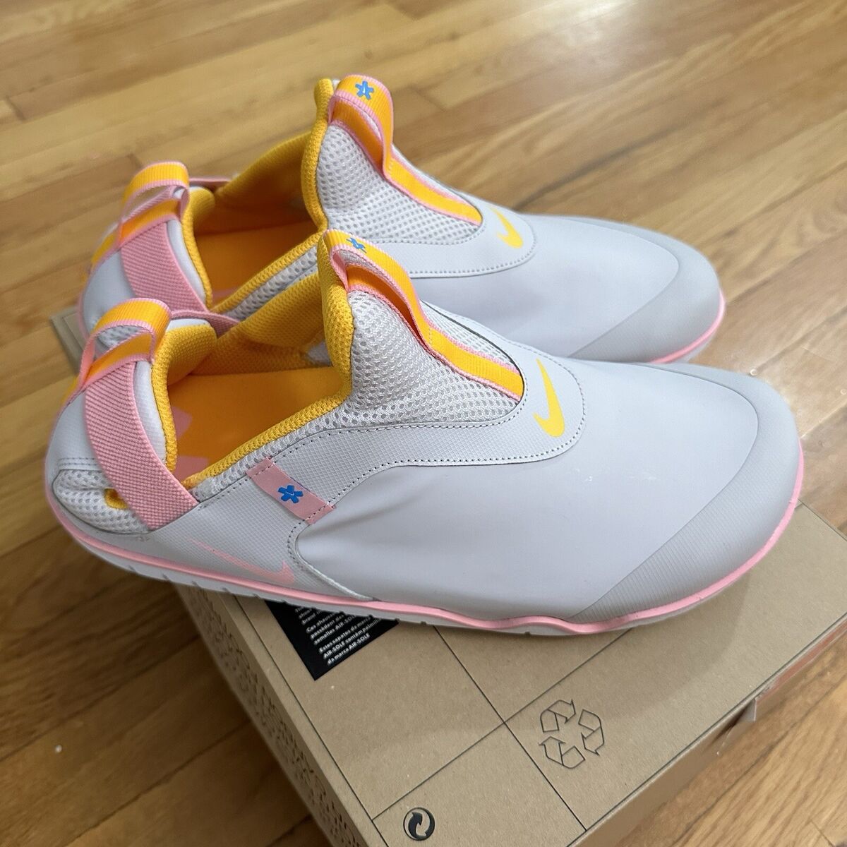 Nike Men's Air Zoom Pulse Medical Shoes Vast Grey/Pink Size Nike Men's Air Zoom Pulse Medical Shoes Vast Grey/Pink Size