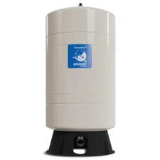 21.13 Gal Vertical Well Potable Water Pressure Tank Almond Deep Drawn Steel