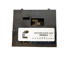 00802 8 Kanal Rück- und Belegtmelder 2+3 Leiter je 3A für RS-BUS LOCONET S88