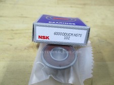 6000DDU NSK Deep Groove Ball Bearing 10x26x8mm