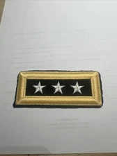 GENUINE U.S. ARMY SHOULDER STRAP: LIEUTENANT GENERAL