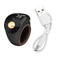 Tasbih Tally Digital Counter for Muslim Tasbeeh Finger Ring Counter Rechargeable