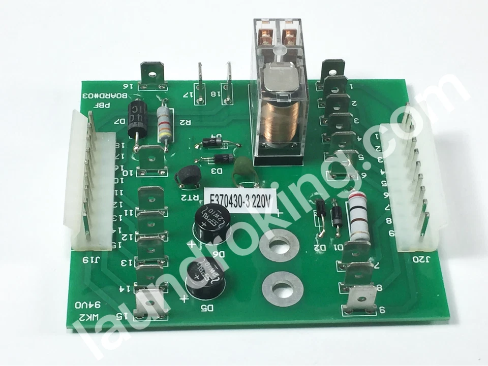 GENERIC F370430-3P DOORLOCK BOARD 220V FOR HUEBSCH/SPEED QUEEN WASHER F0370430-23