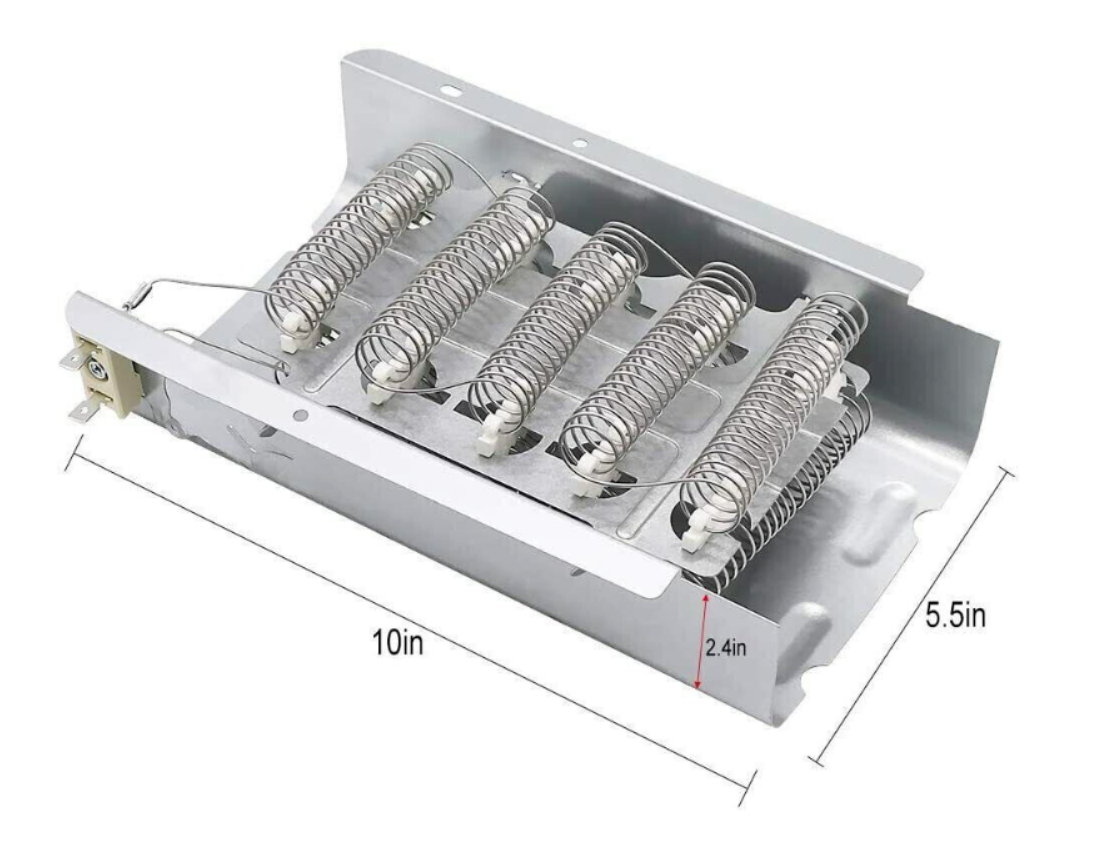 Dryer Heating Element For Maytag DWSR-ELE- 2406026-FM54 MEDC200XW0