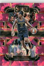 2023-24 Panini Select WNBA Pink Ice Prizm Erica Wheeler Indiana Fever #19